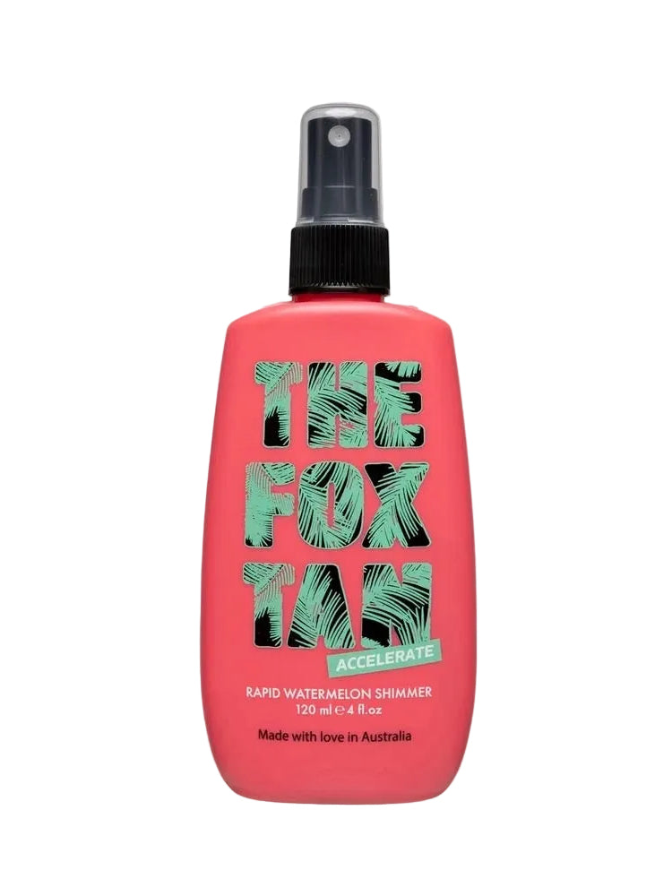 The Fox Tan Accelerate Rapid Watermelon Shimmer 🍉✨
