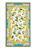 Antica Sartoria Lemon Garden Beach Towel 🍋