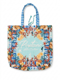 Antica Sartoria Positano Marine Life Beach Tote Bag 🪸