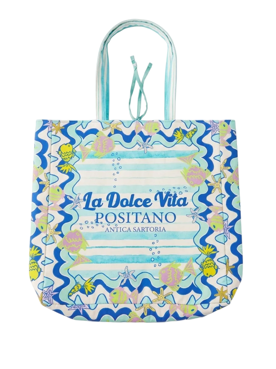 Antica Sartoria La Dolce Vita Positano Beach Bag 🌊