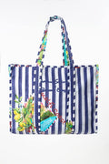 Antica Sartoria Amalfi Coast Stripes Beach Tote Bag 🍋