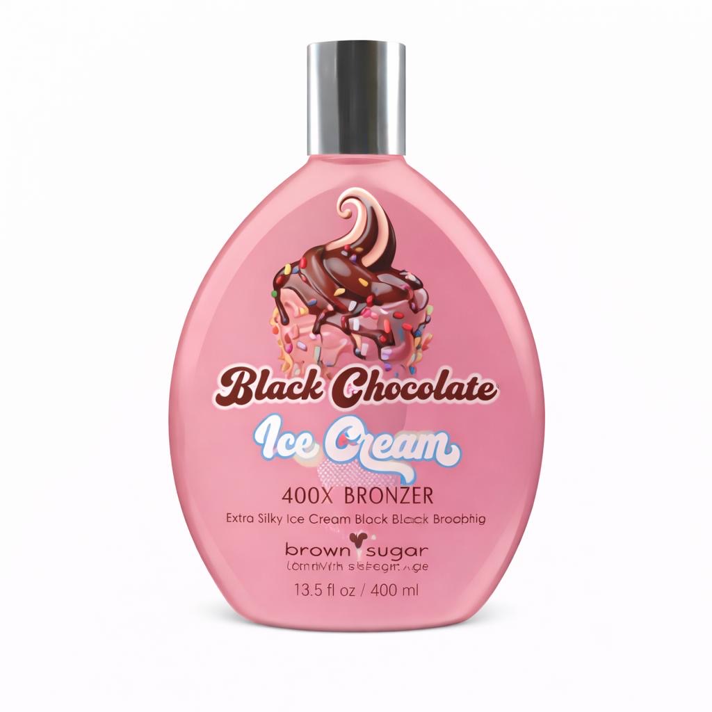 BROWN SUGAR BLACK CHOCOLATE 400X 🍦🍫