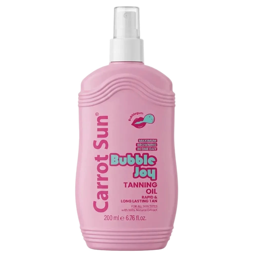 Carrot Sun BubbleJoy Tanning Oil 🩷
