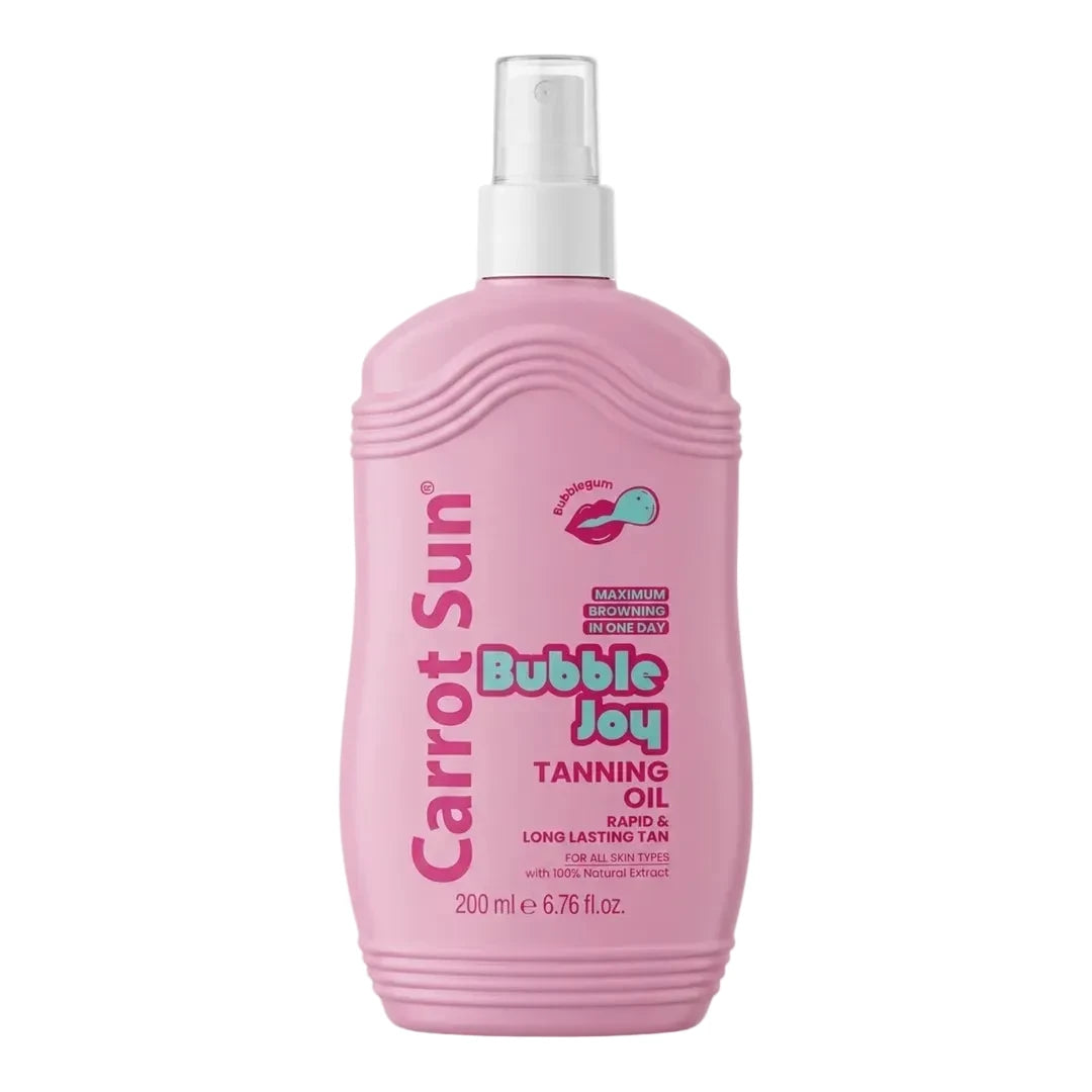Carrot Sun BubbleJoy Tanning Oil 🩷