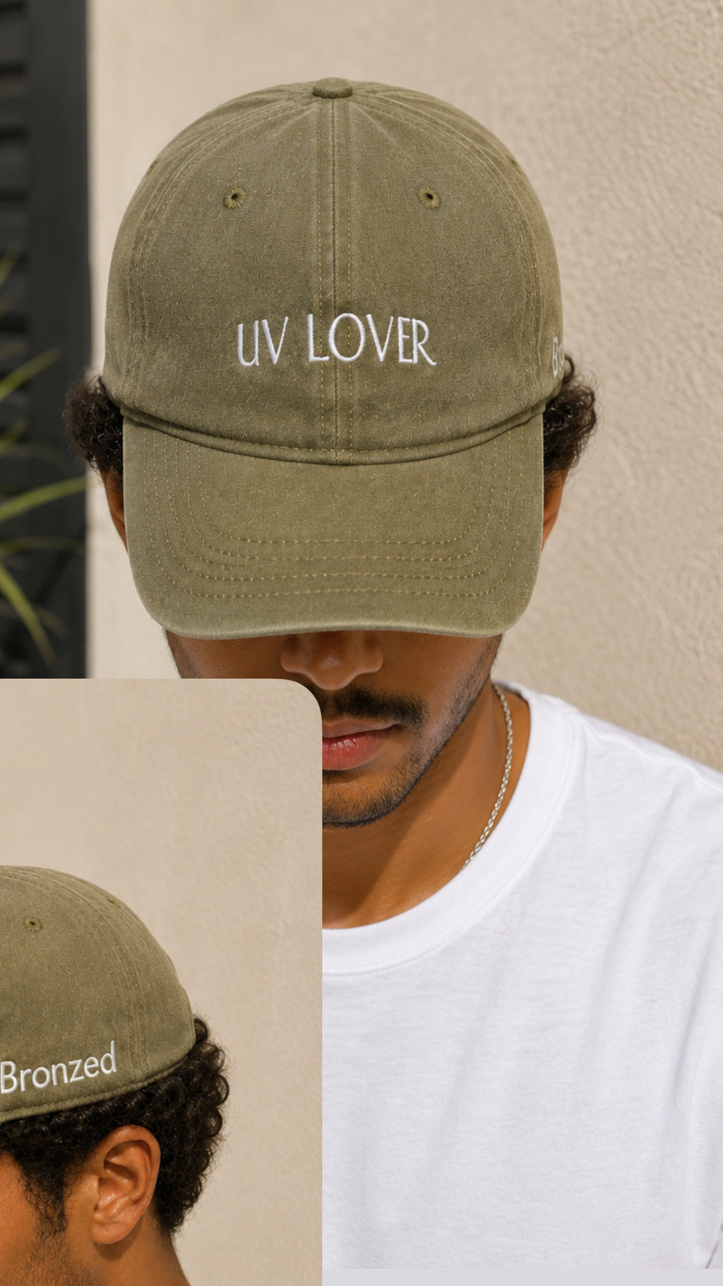 HAT 🧢 UV LOVER - Bronzed