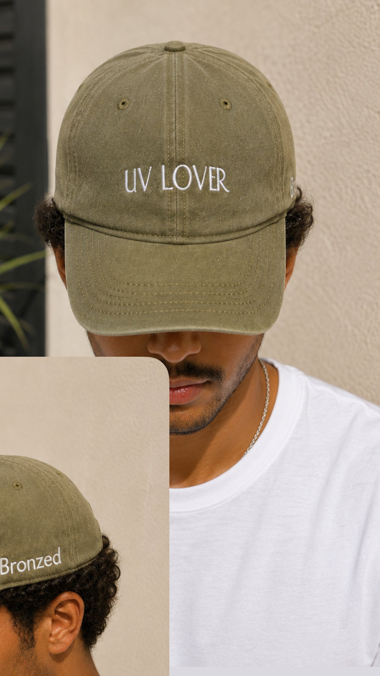 HAT 🧢 UV LOVER - Bronzed