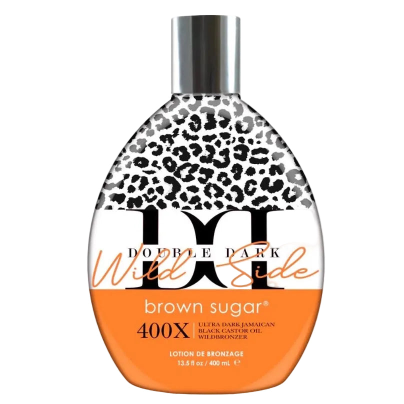 Double Dark Wild Side 400X Ultra Dark Jamaican Black Castor Oil Wild Bronzer 🐆🧡