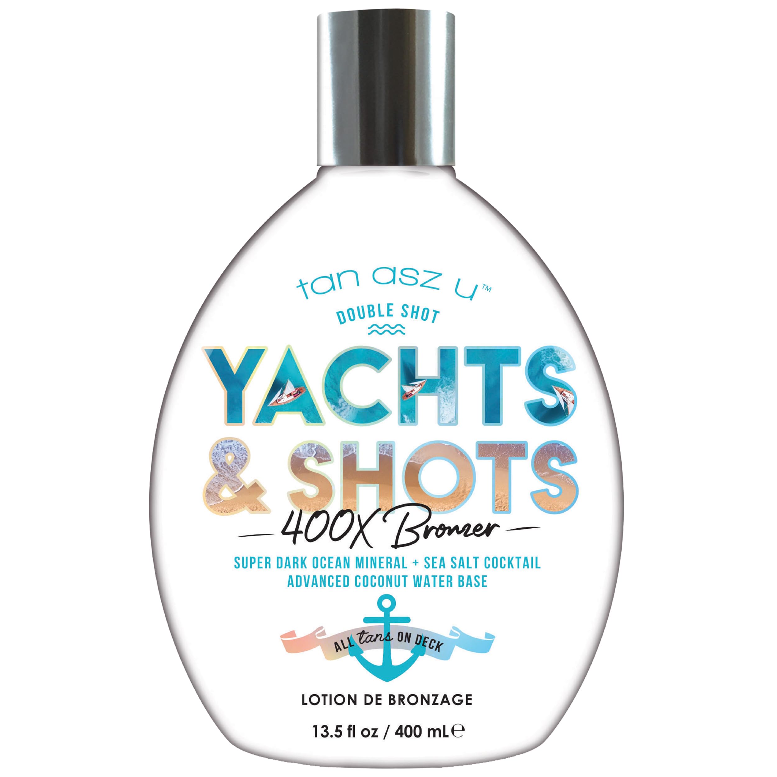 Tan Asz U Yachts & Shots 400X Bronzer ⚓
