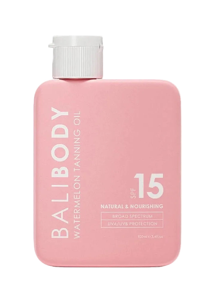 Bali Body Watermelon Tanning Oil SPF 15 🍉